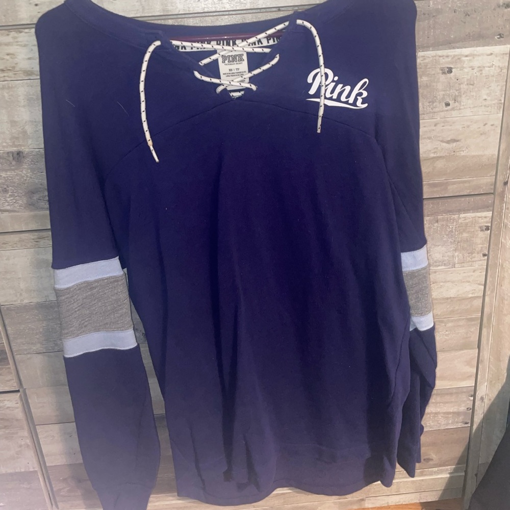 Victoria’s Secret PINK Lace up Top